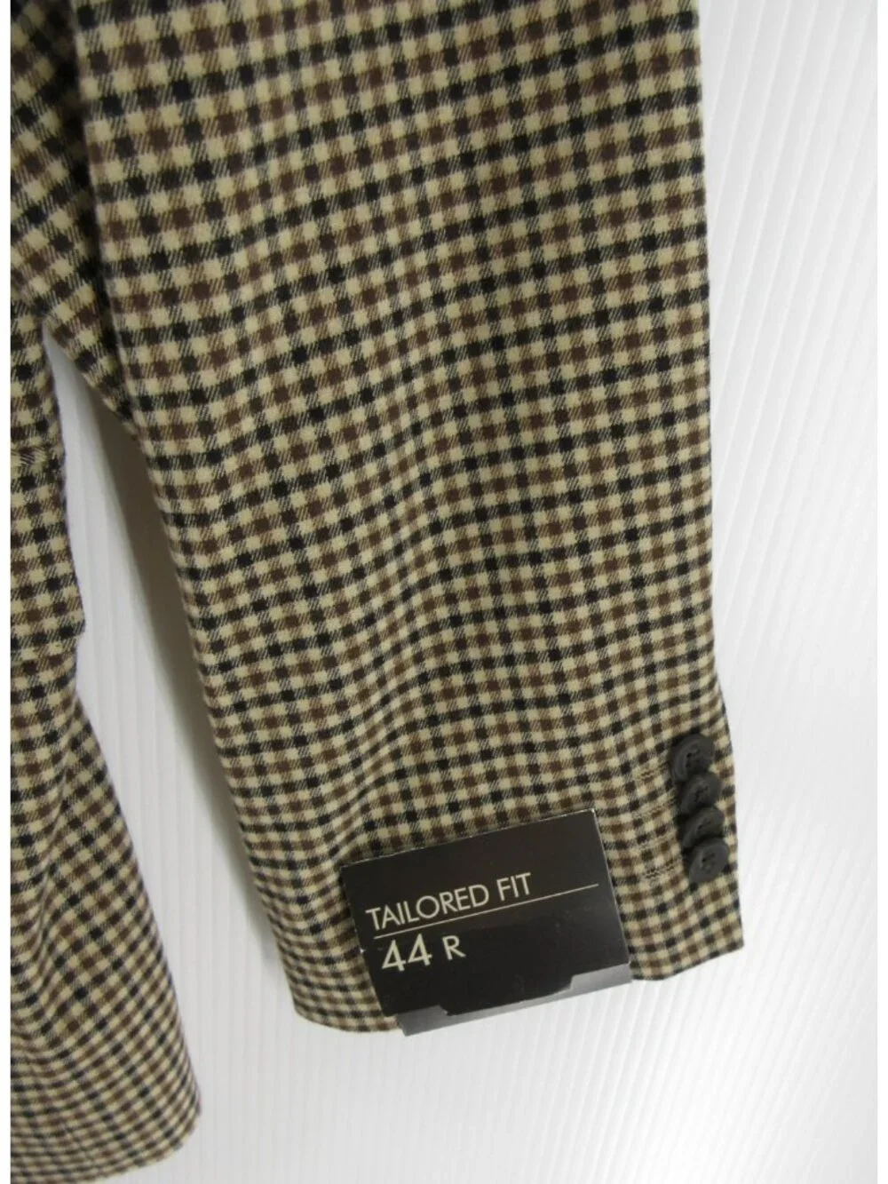 Banana Republic Sport Coat 44 Blazer Plaid Tailored Jacket $260 NEW